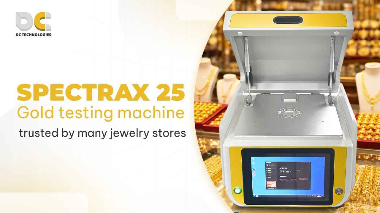 SpectraX 25 gold testing machine