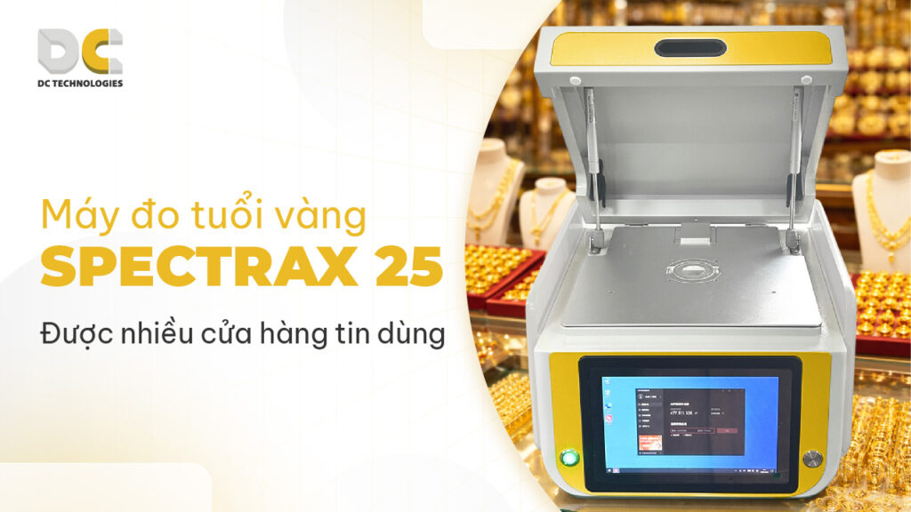 Máy đo tuổi vàng được nhiều cửa hàng tin dùng
