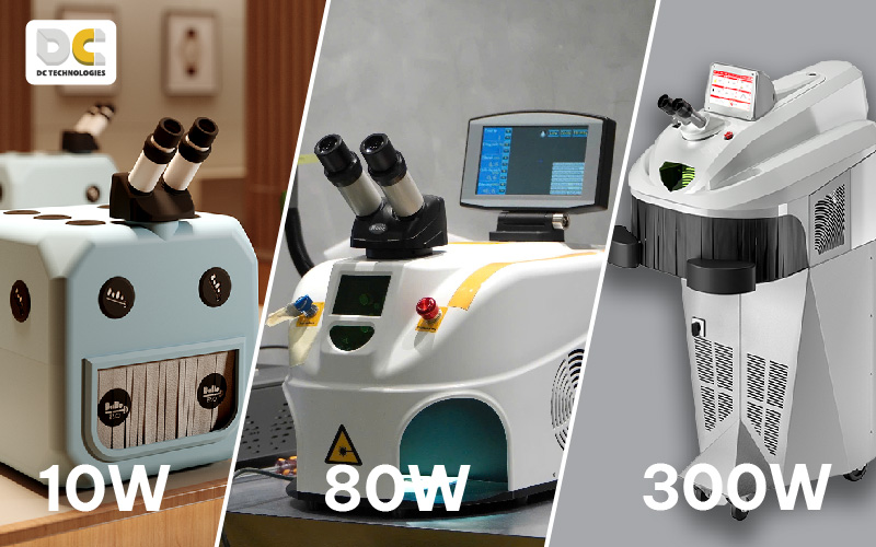 Công suất ảnh hưởng tiếp tới giá của máy hàn laser 