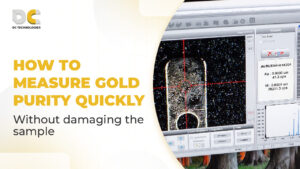 How to measure gold purity quickly without damaging the sample