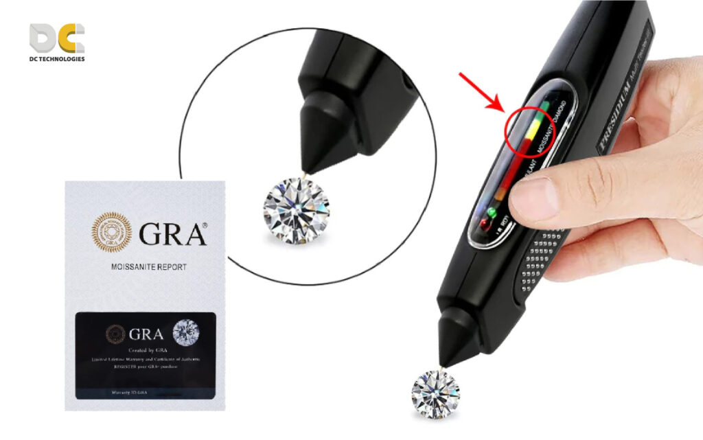 How a diamond tester works
