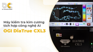 Máy kiểm tra kim cương tích hợp AI OGI DiaTrue CXL3